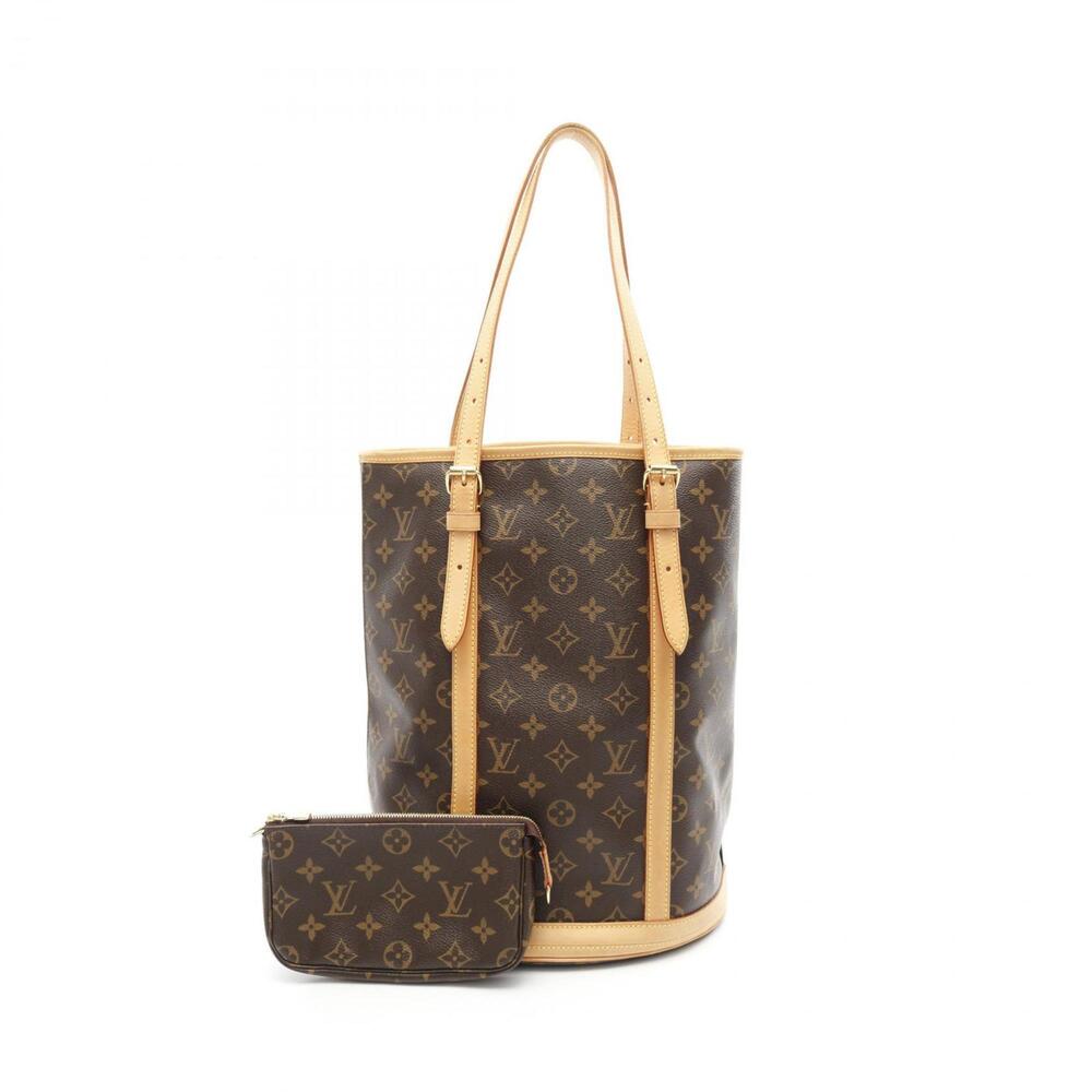 LOUIS VUITTON Brown Monogram Leather Shoulder Bag - Picture 2 of 10